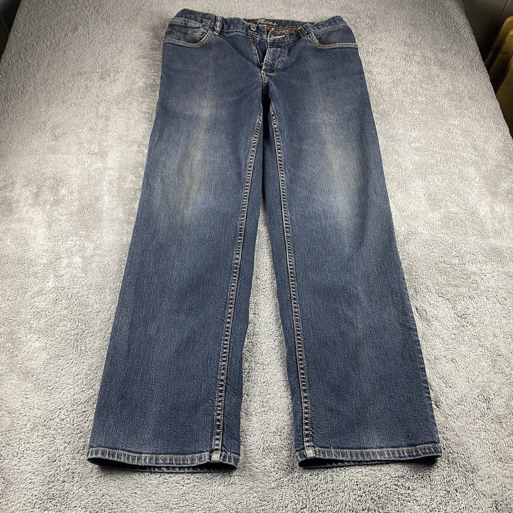 Indigo Palms‎ Original Fit Straight Leg Jeans Mens 31x30 Blue Dark Wash Mid Rise